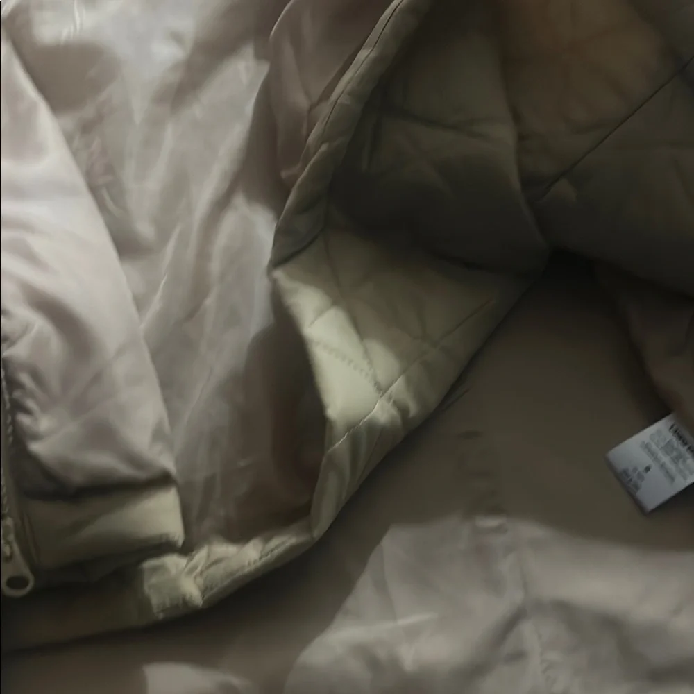 Women's Tan Hooded Jacket - Picture 8 of 11